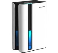 LINFE Mini déshumidificateur, Mini déshumidificateur intelligent, déshumidificateur de salle de bain/chambre à coucher, réservoir d'eau de 2,8 litres, blanc Blanc G