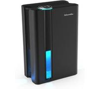 LINFE Mini déshumidificateur, Mini déshumidificateur intelligent, déshumidificateur de salle de bain/chambre à coucher, réservoir d'eau de 2,8 litres, noir Noir G