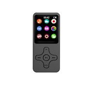 LINFE MP3/MP4 Bluetooth Personnalisé Croix Etudiant Lecteur Sport Walkman Anglais Lecteur MP3 (16 Go, Noir)