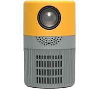 LINFE Projecteur HD Mini Micro Portable,Support 1080P (Full-HD) - Jaune G