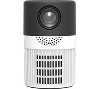 LINFE Projecteur HD Mini Micro Portable,Support 1080P (Full-HD) - Noir G