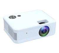 LINFE Projecteur Portable 1080P HD Wireless Mini Compact Blanc G