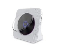 LINFE Rechargeable Lecteur CD rétro - Blanc