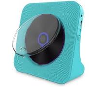 LINFE Rechargeable Lecteur CD rétro - Bleu Bleu G