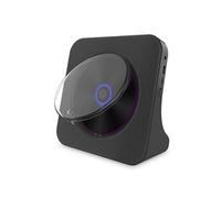 LINFE Rechargeable Lecteur CD rétro - Noir