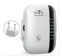 LINFE Routeur sans fil, amplificateur de signal Wi-Fi, prolongateur de réseau, cryptage WPS One-Touch, blanc, 3e génération