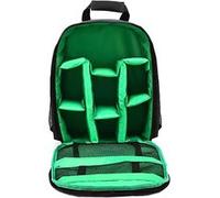 LINFE SLR sac appareil photo numérique épaules photographie en plein air sac étanche porter des sacs à dos - Vert Vert G