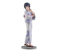 Linfemy Figurine Mai en PVC - 22 cm - Robe de chambre debout - Pour anniversaire, Noël, bureau - Cadeau de collection