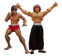 Linfemy Hanma Yujiro Figurine Anime Figurine PVC Modèle 18 cm Figurine d'action Voiture Homme Décoration Noël Objets de collection Cadeaux pour les fans