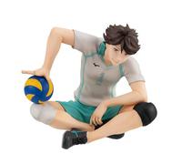 Linfemy Oikawa Tooru Figure Anime Figure Modèle PVC 8,5 cm Boule Uniforme Statue dynamique Statue Voiture Bureau Décoration Noël Cadeau de collection Fans