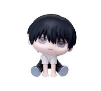 Linfemy Yoshiki Tsujinaka Figurine manga Petite figurine de guérison Modèle assis 10 cm Statue Décoration de table Noël Gâteau Décoration Cadeau