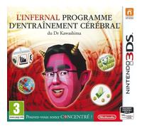 Nintendo 3DS Nintendo L'infernal programme d'entraînement cérébral du Docteur Kawashima 3DS