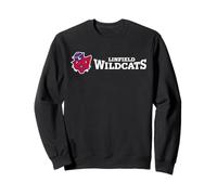 Linfield University Wildcats Mack Mascot Horizontal Sweatshirt