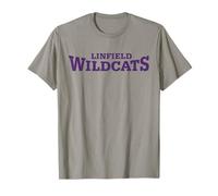 Linfield University Wildcats Stacked Word Mark T-Shirt