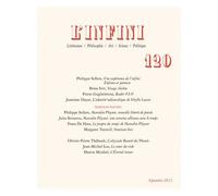 L'infini N° 120, Septembre 20 - Nouvelle Liberté De Pensée