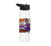 L'infirmière de nuit est morte fatiguée de sauver des vies Stainless Steel Insulated Water Bottle
