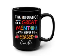 L'Influence D'Un Grand Mentor Tasse À Thé Céramique Mug Durable Tasse À Café Cadeau Mignon Pour Bureau Noël Pâques 330 Ml