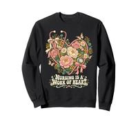 L'INFORMATION EST Un Acte DE CŒUR - Appréciation Infirmière Sweatshirt