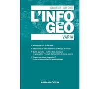 L'information géographique - n°2/2020 Varia Isabelle Lefort (Auteur), Collectif (Auteur)