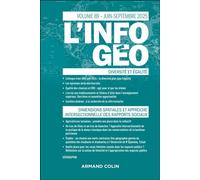 L'information géographique - n°2-3/2025 Diversité et égalité/Dimension spatiale et approche intersectionnelle des rapports sociaux - Collectif - Armand Colin - broché - Revue