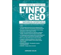 L'information géographique - n°3/2024 Nature(s) sportive(s) - Collectif - Armand Colin - broché - Revue