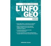 L'information géographique - n°4/2020 Varia Collectif (Auteur)