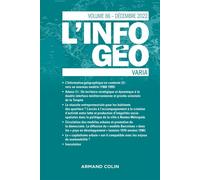 L'information géographique - n°4/2022 Varia - Collectif - Armand Colin - broché - Revue