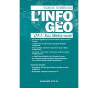 L'information géographique - n°4/2024: Varia : Eau, Méditerranée