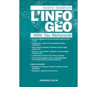 L'information géographique - n°4/2024 Varia : Eau, Méditerranée - Collectif - Armand Colin - broché - Revue