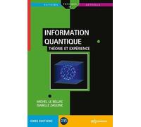 L'information Quantique - Théorie Et Expériences