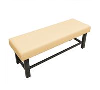 LinFortune Housse de Coussin de Banc Housse de Banc Rectangulaire Housse de Siège de Salle à Manger Housse de Banc de Piano Extensible Anti-Poussière Amovible 25''-31'' Jaune