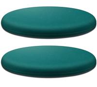 LinFortune Lot de 4/2/1 Coussins de Chaise Ronds Extérieur en Mousse À Mémoire de Forme, Coussin de Siège Rond, Coussin de Méditation, Oreiller de Sol, Housse Lavable (4#, 2Pcs_60Cm/24In)