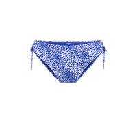 LingaDore Bas de bikini bleu / blanc naturel, Taille S