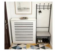 LINGDSWULING Cache-radiateur Cloison Verticale Cache Radiateur Ajustable Motif Grillagé Couvercle Design Armoire Couvre Design(60x70x20cm(24x28x8in))