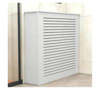 LINGDSWULING Cache-radiateur Cloison Verticale Cache-Radiateur Chauffage Moderne Meuble Rangement Design Traditionnel Étagère Radiateurs Mural Hauteur Intérieure(90x80x15cm(35x32x6in))