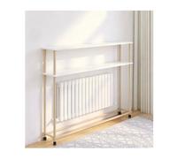 LINGDSWULING Cache Radiateur Optimisation de l'espace Tablette Radiateur Panneaux Écologiques et Inodores pour Salon Chambre Couloir(80x15x93.1cm)