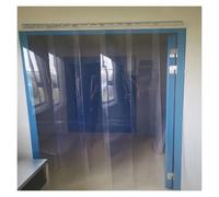 LINGDSWULING Chambre Froide Entrepôt Refroidisseur Rouleau Bande Lisse Facile Installer Portes Usine Centres Commerciaux Garage Extérieur Porches Terrasse Jardin(59.06x90.55in/1.5x2.3m)