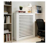 LINGDSWULING Coucher Trous Ventilation Installation sans Perçage Salle Bain À Blanc Convient Aux Chambres Et Salons Grille Cache-Radiateur Couvercle De Radiateur(60x60x15cm(24x24x6in))