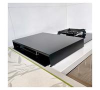 LINGDSWULING Couvercle De Table De Cuisson Coulissant Espace De Cuisine Extensible Support Couverture Plaque Cuisson À Gaz Pour Cuisinières Planche À Nouilles(Black,30x40x5cm(12x16x2in))