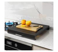 LINGDSWULING Couverture Plaque Cuisson À Gaz Pour Cuisinières Panneau De Couverture De Cuisinière À Gaz Noir Panneau Cuisinière Pour Cuisinière À Gaz(Gray,35x48x9cm(14x19x4in))