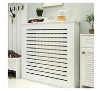 LINGDSWULING Étagère De Radiateur Moderne Couverture Design À Lattes Panneau Cabinet Dim Couverture r Cache-radiateur Moderne Maison(50x70x20cm(20x28x8in))