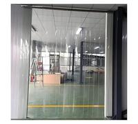 LINGDSWULING Idéal Les Chambres Froides Température Négative/congélateurs À Lanieres Convient Aux Chambres Froides D'entrepôt Rideau À Lanières en PVC(47.24x118.11in/1.2x3m)