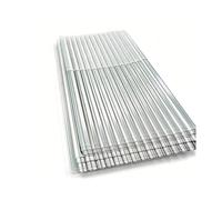 LINGDSWULING Plaque Polycarbonate Transparent 1 mm Anti UV Ondulée pour Serre Toiture Véranda Plusieurs Dimensions Disponibles(200x90cm)