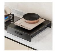 LINGDSWULING Visiter La Boutique Couvercle De Cuisinière À Gaz, En Acier, Noir Couvercle De Poêle À Nouilles Pour Brûleur À Gaz Et Cuisinière Électrique Support(Gray,30x40x5cm(12x16x2in))