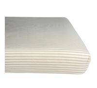 Kadolis - Drap Housse pour Berceau - Percale de Coton Bio Rayé - Doux et Confortable - Certifié Oeko-TEX et GOTS