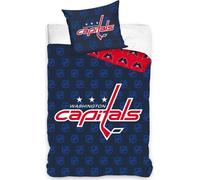 Linge de hockey NHL Washington Capitals Shields Taille : 135x200 + 80x80 cm