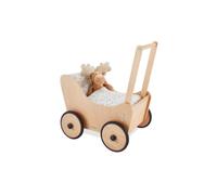 Linge de lit de poupée Blà¼mchen - 3 éléments - bleu Pinolino | Pinolino - ref. 276060-1 - 4035769056995 - Beige - Materiaux mixtes