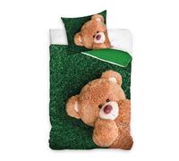 Linge de lit en coton Ourson en peluche observant les nuages