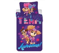 Linge de lit enfant Paw Patrol (petit) 100×135 cm, 40×60 cm , Housse de couette Bébé BRM009448