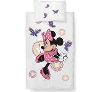 Linge de lit Minnie et papillons